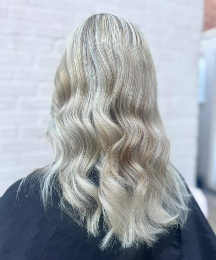 XP100 blonde hair results